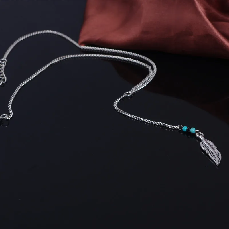 2017 Новый В богемном стиле ретро перо длинное пальто с кисточками для кулон