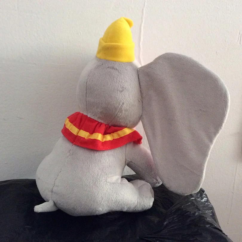 Бесплатная доставка 30 см 11 8 &quotмультфильм Dumbo Серый слон плюшевые игрушки Мягкий
