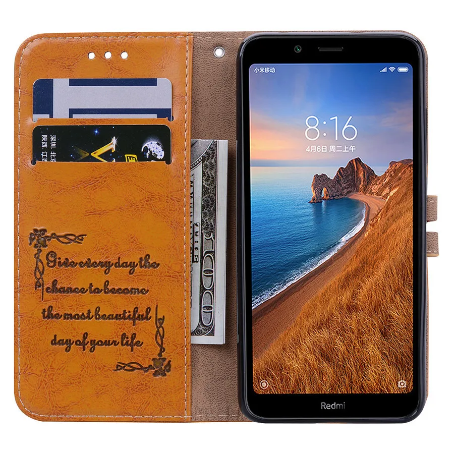 xiaomi Redmi 7A чехол на редми 7A чехол 5.45 дюймов мода кожаный магнитный бумажник книга откидной чехол для на xiaomi Redmi 7a чехол обложка телефона сумка