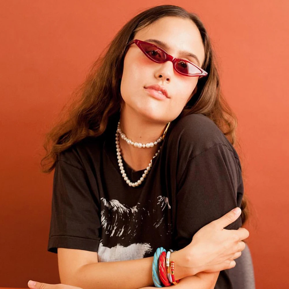 Дизайнерские солнцезащитные очки для женщин 2018 маленькие европейские и