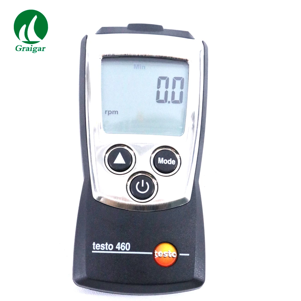 Testo 460 цифровой тахометр оптический RPM Измерение со светодиодным сигналом|Приборы