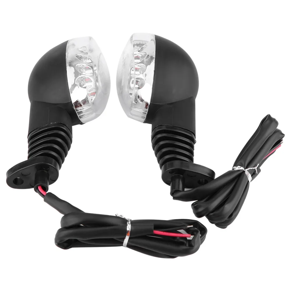 

1 Pair of Motorcycle LED waterproof Turn Signal Lights ABS plastic Direction Indicator Lamp PC lens for Kawasaki Ninja 250R