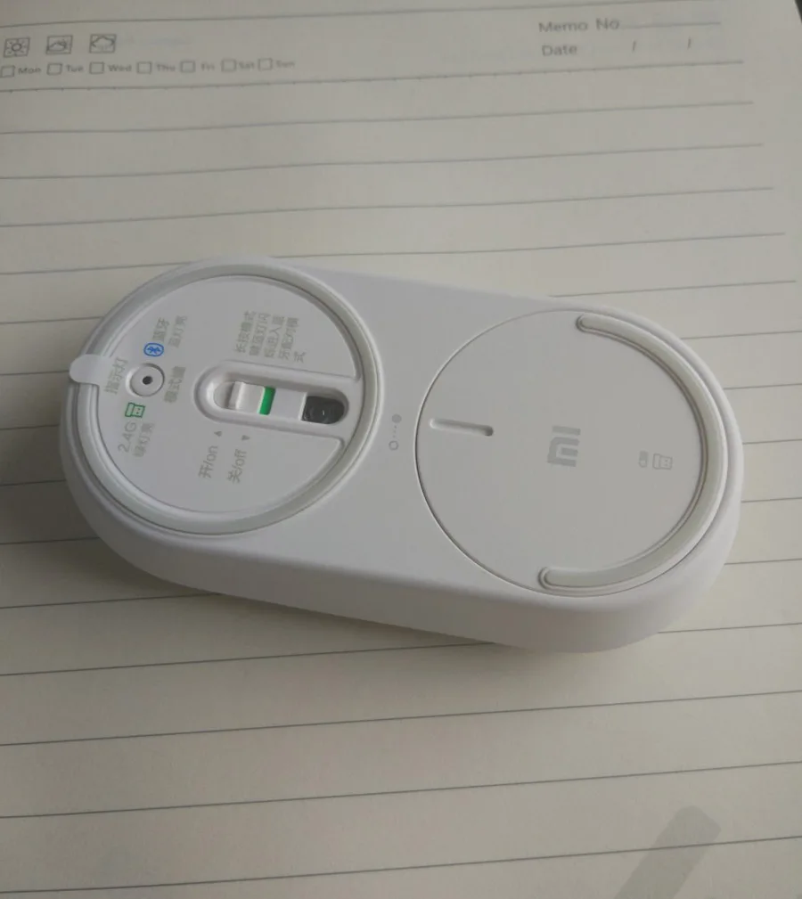 Xiao mi M ouse XMSB01MW портативный беспроводной mi оптический Bluetooth 4,0 RF 2,4 GHz двойной режим подключения mi Mous e