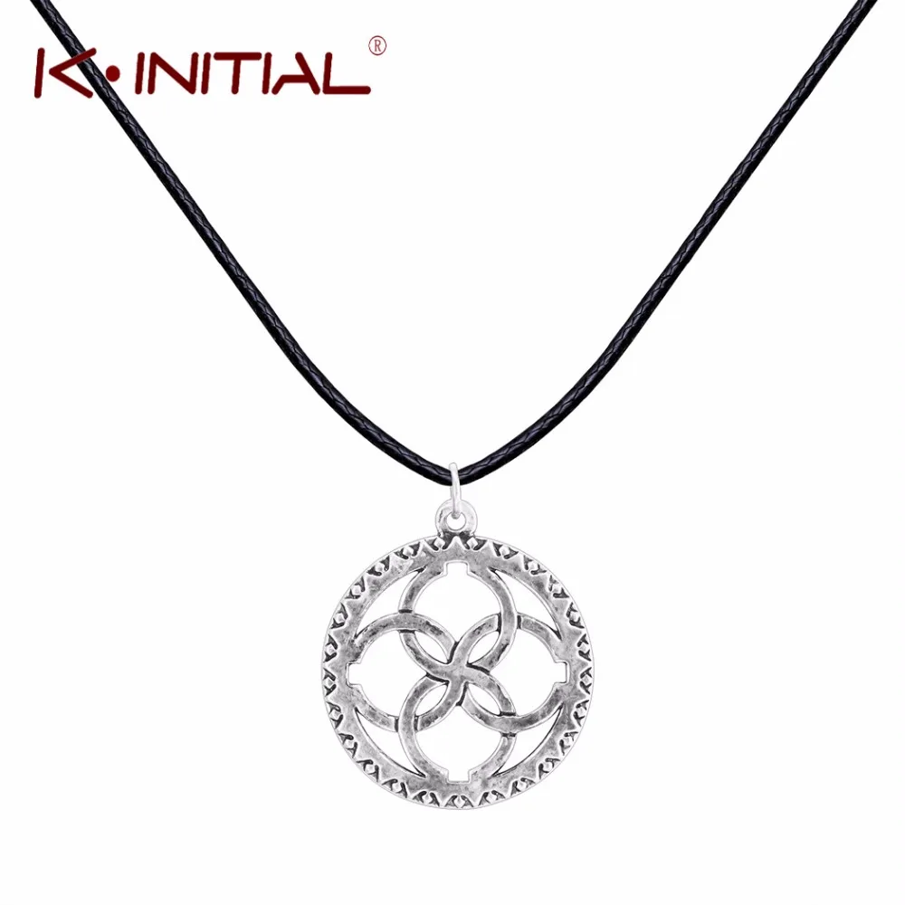 Kinitial старинный славянский круг магические подвески ожерелье s Soul God Runes круговые