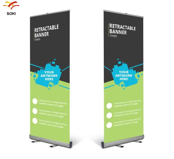 2019 экономический стоячий плакат дисплей сворачивающийся баннер размер дизайн