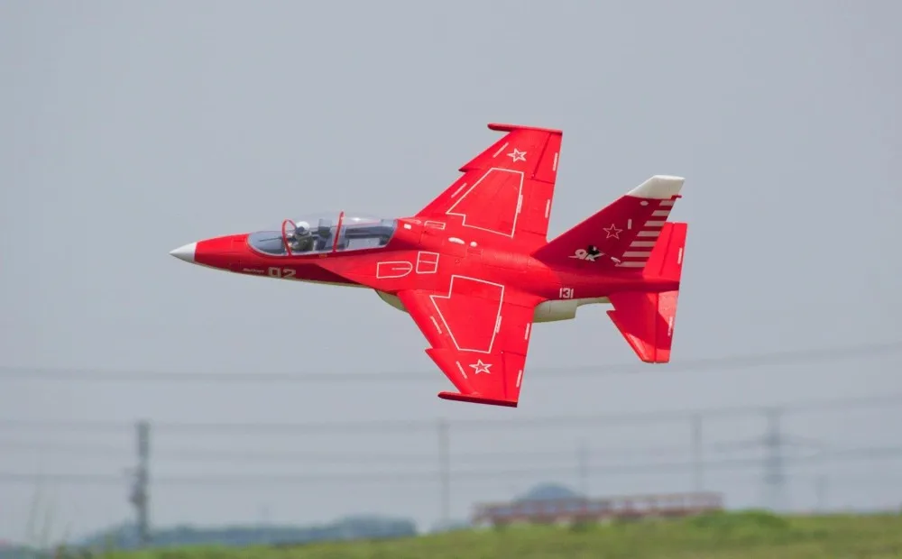 Freewing Yak 130 Yak-130 70 мм edf реактивный радиоуправляемый самолет модель