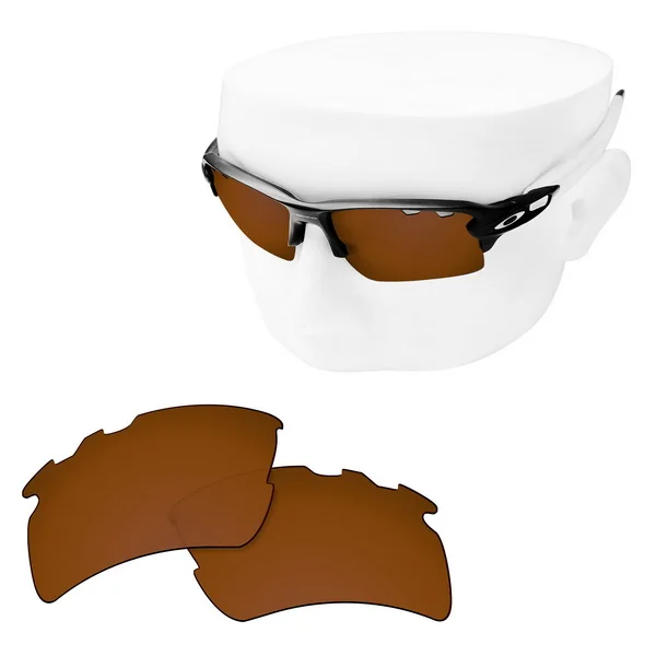 Brown OOWLIT Анти-Царапины Сменные линзы для-солнцезащитные очки Oakley Antix травления поляризованных солнцезащитных очков - Цвет линз: Brown