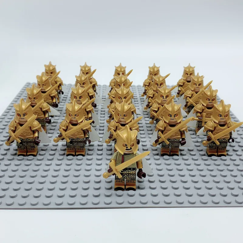 21 шт. новая игра престолов MOC Ice and Fire серии Джейми Ланнистер Preston греческое поле