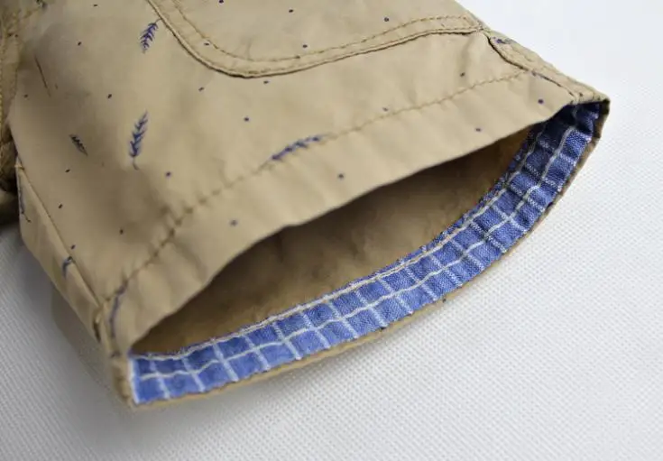 

New Children Clothing Boys Summer Feather-printed Casual Cotton Shorts