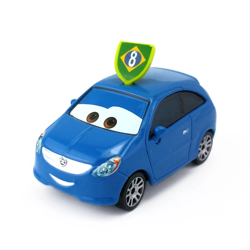 Disney Pixar Автомобили Карла Велозу фанаты 1:55 литья под давлением игрушка модель