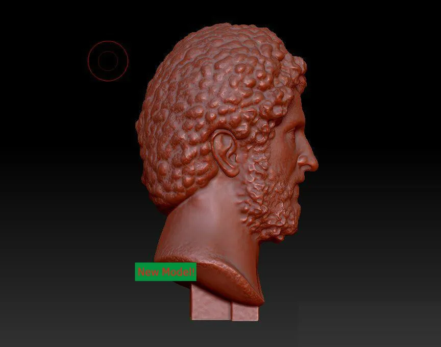 3D модель рельef STL модели формат файлов Богиня милости Marcua Aurelius | Инструменты