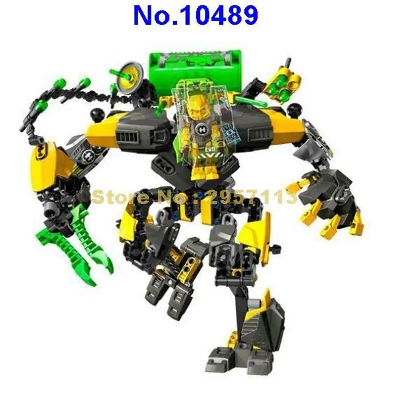 10489 Hero Factory 6 Звезда солдата Evo машина Xl робот Building Block совместимые 44022 Кирпич игрушка|Блочные конструкторы| |