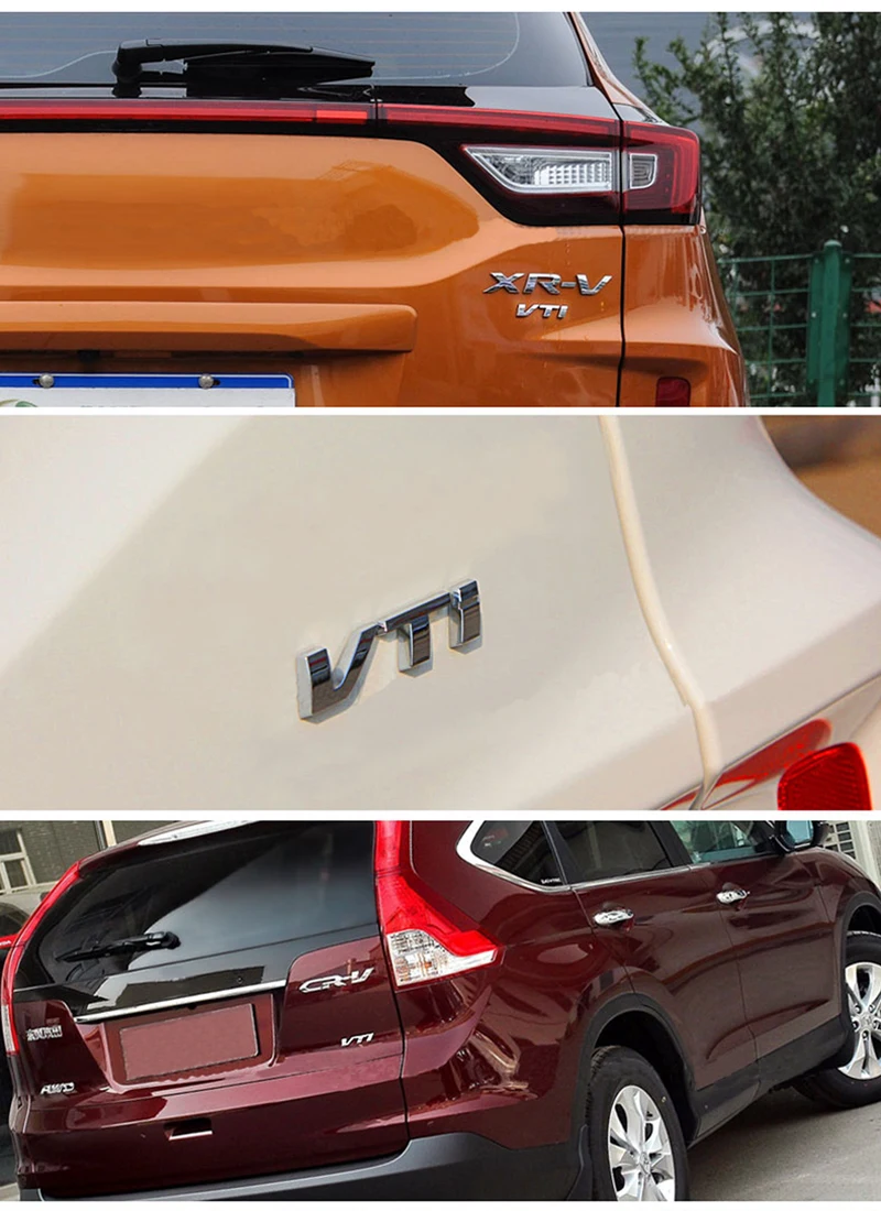 

For Honda Odyssey Jade City Insight CRZ Accord CRV Civic Jazz Fit Elysion Pilot VTIS Logo Car Sticker Plating Metal Emblem Badge