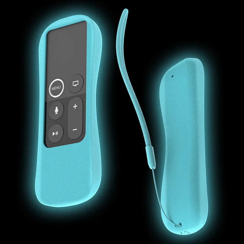 remote control covers for apple tv 4k 4th 5th generation 4 siri sikai silicone luminous anti lost protective shockproof cases free global shipping