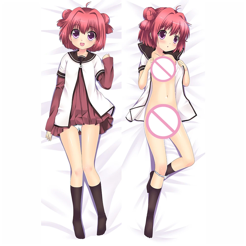 2017 Feb аниме YuruYuri Akaza Akari & Toshinou Kyouko Yoshikawa Chinatsu Sugiura Ayano Подушка Dakimakura