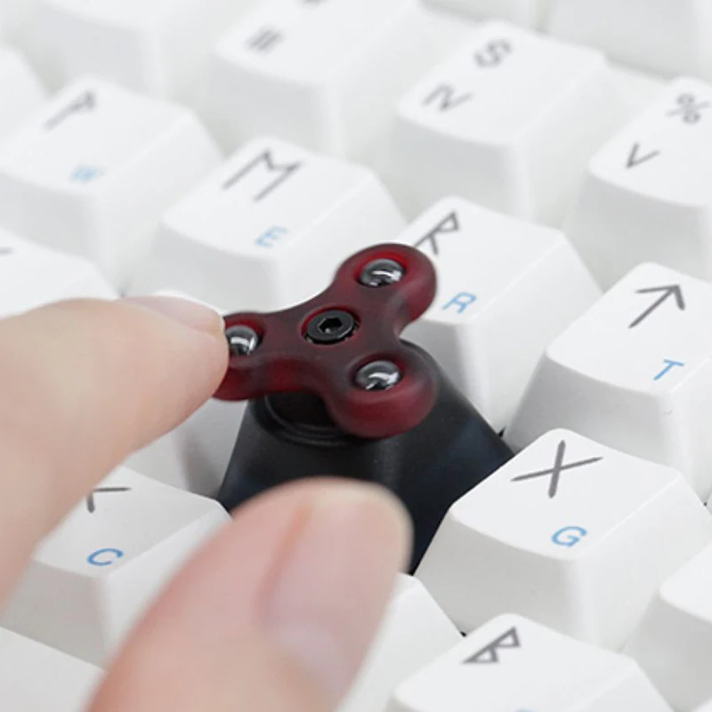 Ручная работа смоляный гриф гироскоп ESC ключ кепка для снятия стресса игровая