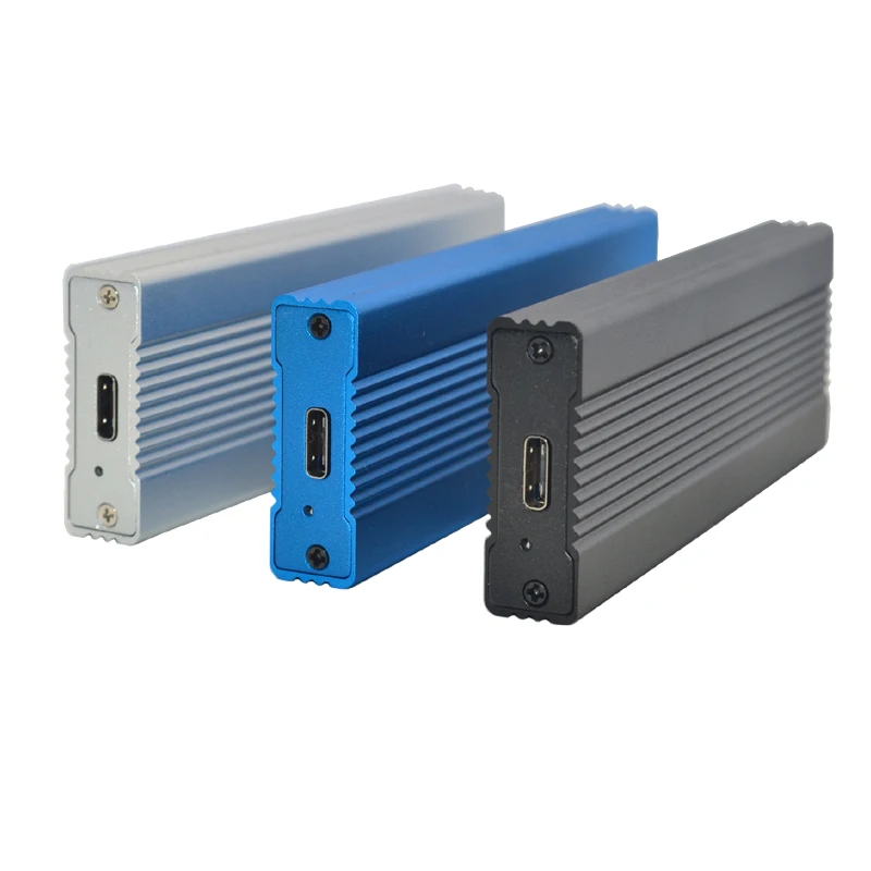 Корпус NVME M.2 полностью алюминиевый корпус для жесткого диска чехол для мобильного жесткого диска Тип C 3,1 ASM2362 m.2 USB3.1 PCIE SSD TYPEC SSD M2 чехол