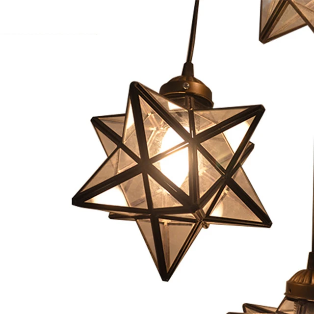 Подвесные светильники Тиффани в средиземноморском стиле витражные лампы с 3