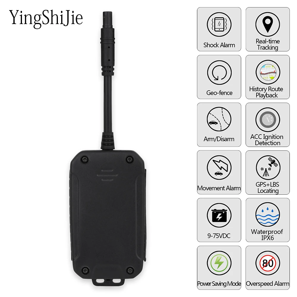 YingShiJie SIM gsm 2G 3G сильные магнитные gps трекер сигнализации детей pet moto автомобиля