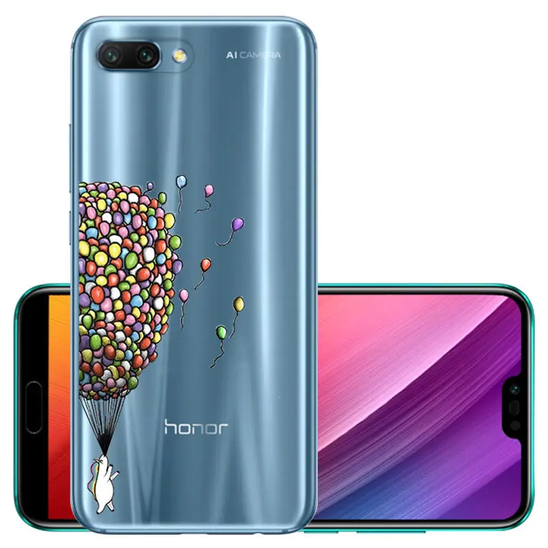 Прозрачный силиконовый чехол Arvin для Huawei Honor 9 lite мягкий ТПУ 10 умный защитный