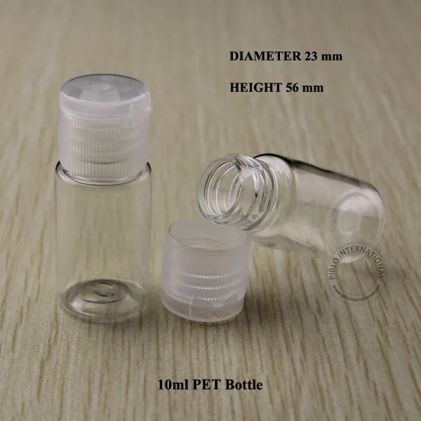 

Эмульсия для крема для домашних животных 10 мл D23 * H56 мм, 200 шт., мерная бутылка для лосьона, косметическая упаковка, контейнер для макияжа, прозрачная откидная крышка