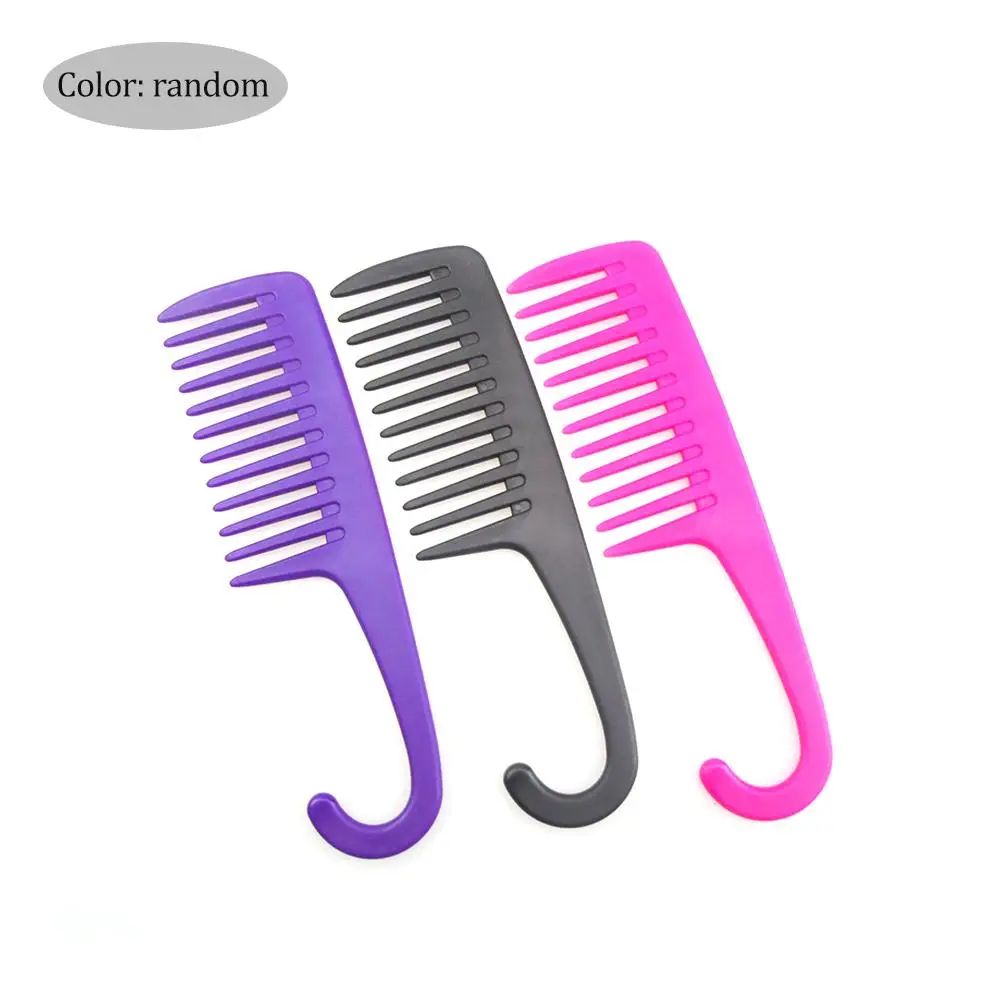 Расческа для душа Detangler пластиковая расческа с крючком парикмахерской