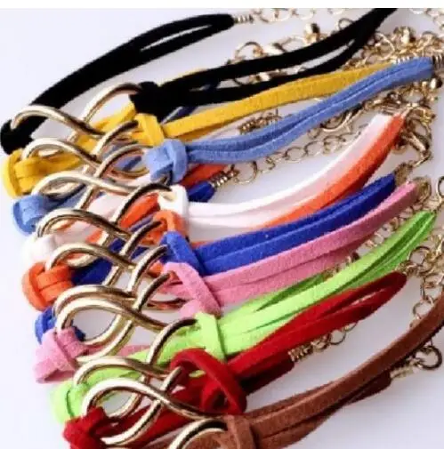 Женский винтажный браслет из веревки и бархата с Шармами | Украшения аксессуары