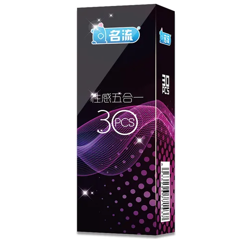 Презервативы MingLiu, 30 шт./лот, 5 типов, сексуальные латексные презервативы в горошек, натуральный каучук, презервативы для пениса для мужчин, секс-эротическая контрацепция