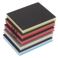 2pcs 120 1000grit polishing sanding sponge block pad sandpaper assorted abrasive tool random color 12010012mm