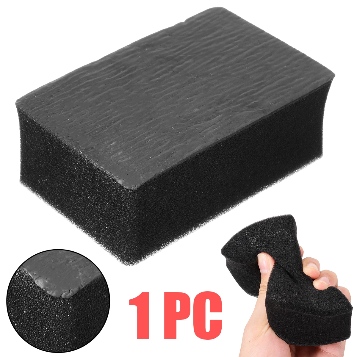 

1pcs Car Clay Sponge Pad Cleaner Detailing Cleaning Sponge For Car Truck Cleaning Care