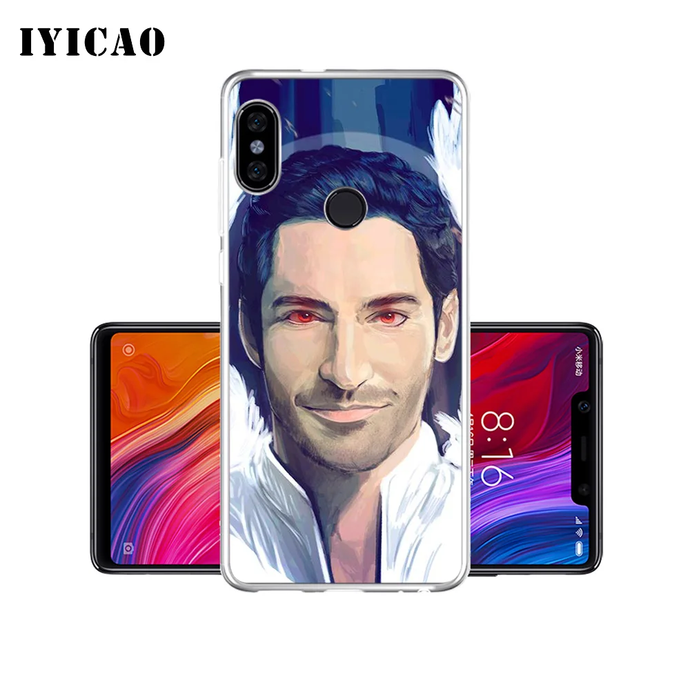 Чехол для телефона IYICAO Lucifer Tom ellissa мягкий силиконовый чехол ТВ шоу Xiaomi Redmi 4A 5A 6A Note 7