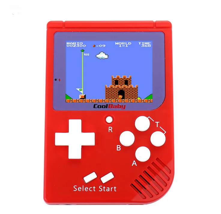 Игровая мини консоль портативная игровая со встроенными 400 классическими ретро