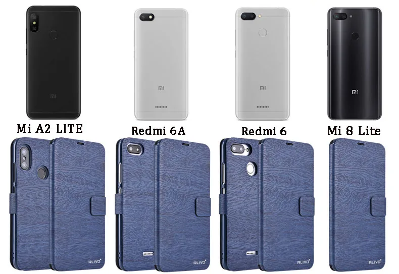 Для Xiao mi Red mi Note 8 Pro Чехол-книжка с подставкой Чехол-кошелек для Xiaomi mi A2 Lite чехол из искусственной кожи чехол для Xiao mi Red mi Note8 чехол