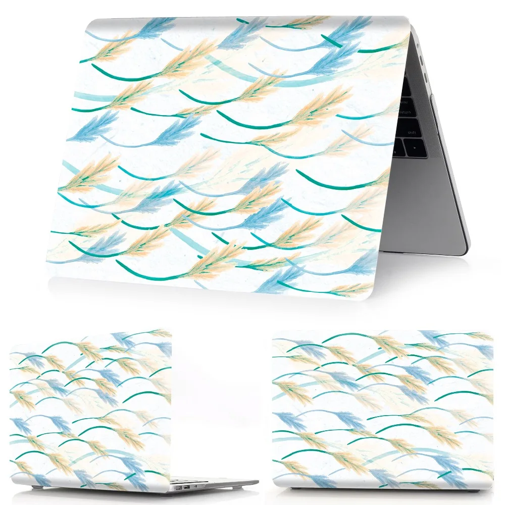 Для Mac Book New Air Pro 13 15 чехол для ноутбука с сенсорной панелью для Mac Book Air Pro retina 11 12 13 15 дюймов чехол с цветной печатью
