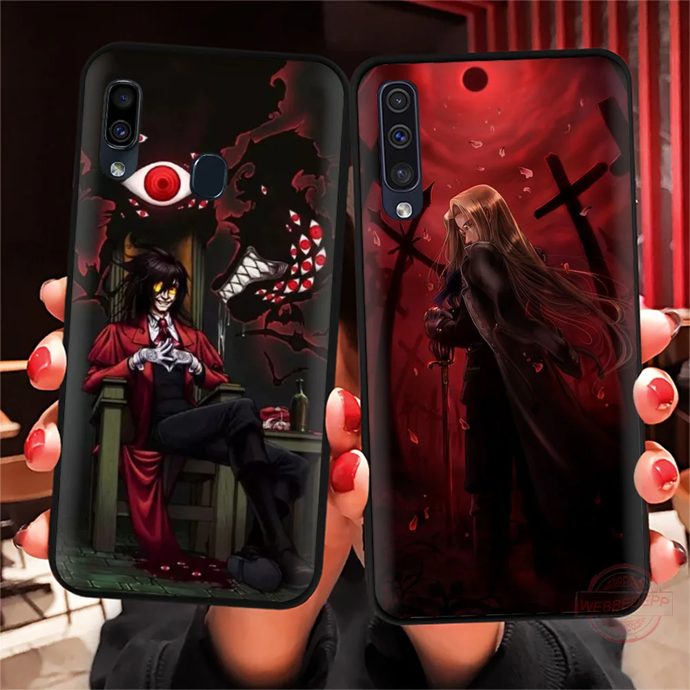 WEBBEDEPP Anime Hellsing Alucard Fan Soft Case for Samsung A3 5 6 7 8 9 J6 A10 A20 A30 A40 A50 A60 A70 S M10 M20 M30 M40 |