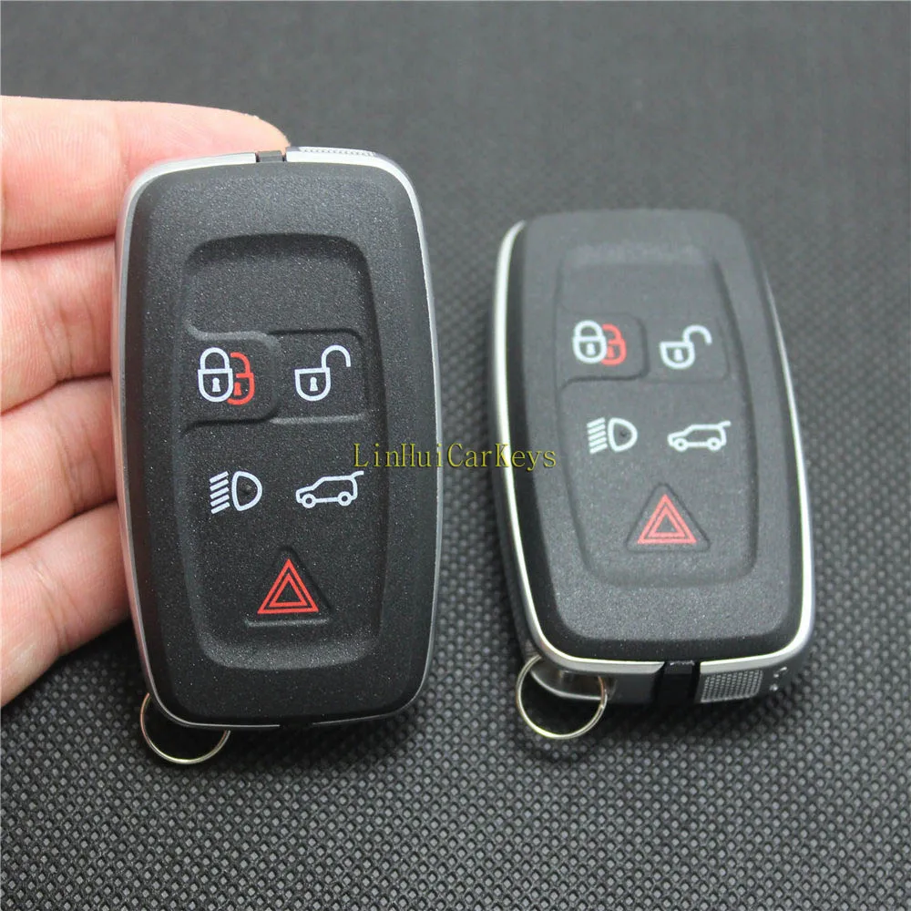 PINECONE для LAND ROVER RANGE SPORT 2010 2011 2012 DISCOVERY 4 чехол автомобильных ключей 5 кнопок