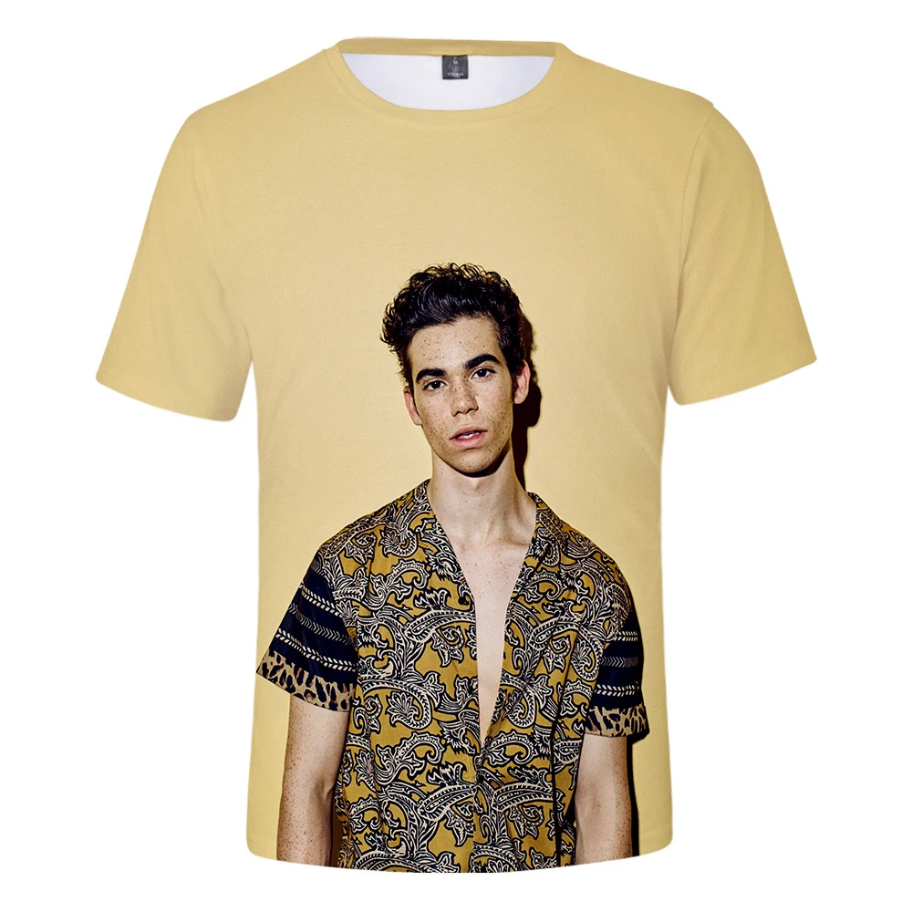 

New Arrival Salute Cameron Boyce 3D T-shirt Men/Women Harajuku Style Hip Hop T shirt 3D Print Cameron Boyce Short Sleeve Tops