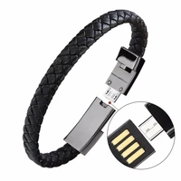 portable mini usb bracelet charger type c data charging cable sync cord for iphone 12 13 pro max universal phone cable cargador