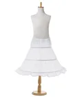 Детская белая сетчатая юбка-пачка в стиле Лолиты для свадебных торжеств и подиума, юбка принцессы для подиума