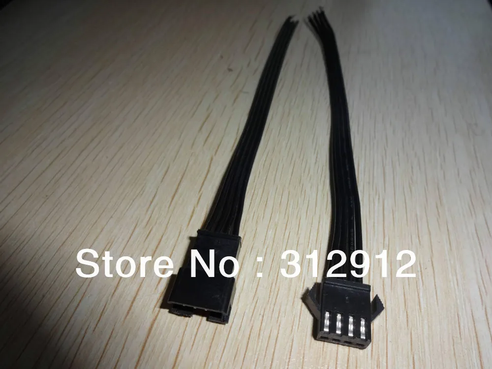 Штепсельная вилка и розетка 4PIN JST с каждая длина кабеля 15 см провод 20AWG полностью