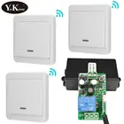 Пульт дистанционного управления, 433 МГц, 110 В, 220 В, 240 в, 85-260 В