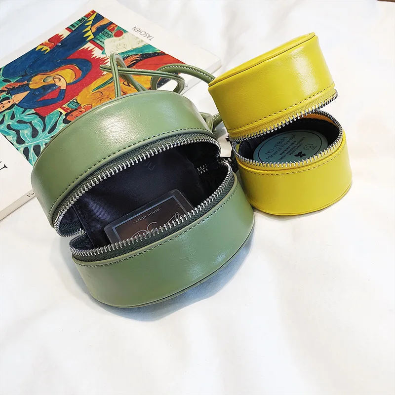 Mini Crossbody Сумки Симпатичные ковша сумка небольшой хит Цвет кожа Для женщин сумочки