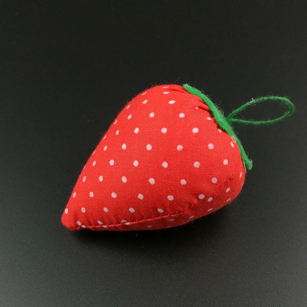 Sewing Tools Strawberry Pin Cushion Embroidery Needle Inserted Needles Holder Kit Craft Decor | Дом и сад