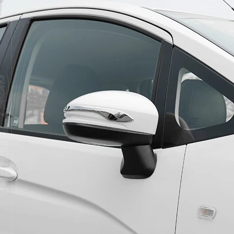 

2PC For Honda Fit 2014-2017 rearview mirror bright Trim sticker