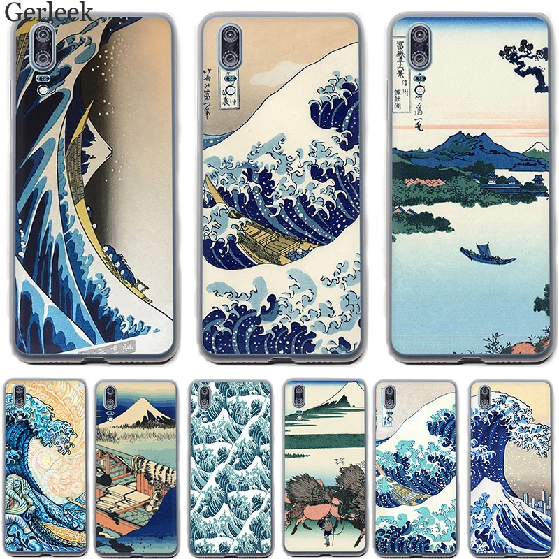 Чехол для телефона Hokusai The Great Wave Off Kanagawa чехол Huawei Mate 10 20 Lite Pro Nova 2i 3 3i