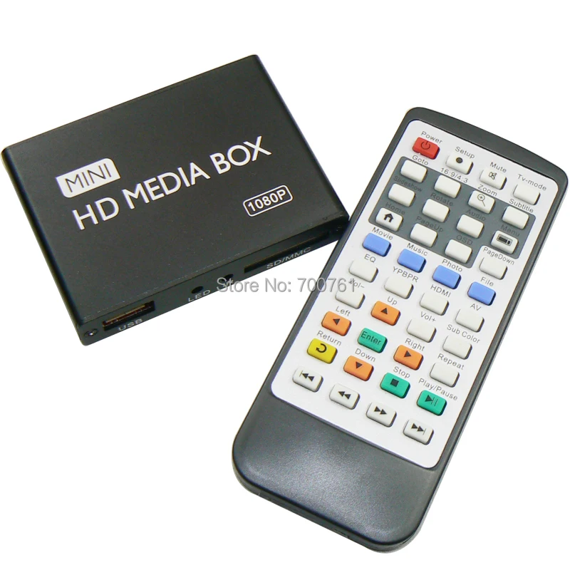 Мини Full HD 1080 P HDD медиаплеера MKV/RM SD/USB/SDHC/MMC Boxchip f10) HDMI Multi Media Player|player mkv|hdmi multimedia playermedia