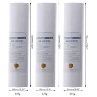 4 шт., водоотталкивающие фильтры veraar, 10 дюймов, 1 микрон, водоотталкивающие фильтры PP Katoen, система фильтрации воды из полипропилена