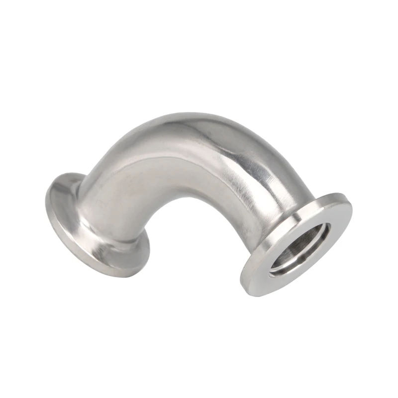 

1" Pipe OD 25mm Stainless Steel SS304 Sanitary 90 Degree Elbow Weld Ferrule OD 50.5mm fit 1.5" Tri Clamp