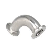 1 pipe od 25mm stainless steel ss304 sanitary 90 degree elbow weld ferrule od 50 5mm fit 1 5 tri clamp