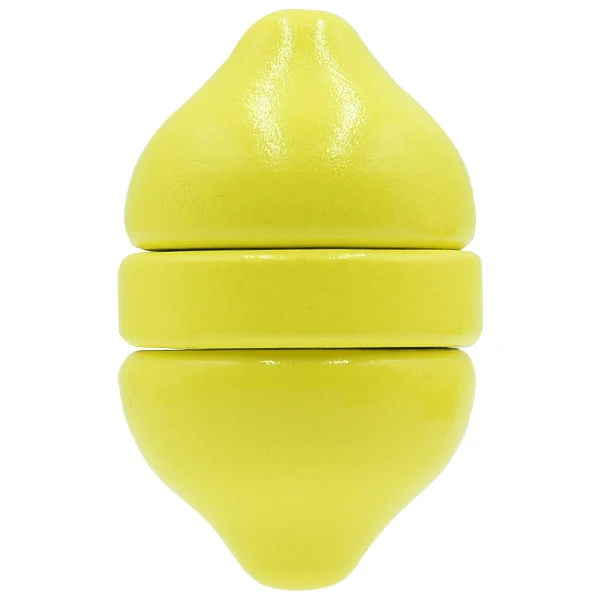 Lemon Rosana детские деревянные кухонные игрушки магнит ролевые игры мини еда фрукты овощи резка игрушки аксессуары дом игрушка для детей - Цвет: Lemon
